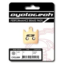 Hope X2 - RX2 sinter Bremsbeläge, Cyclotech Prodisc Metal