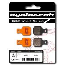 Magura MT5 - MT7 - CT5 double Keramik Bremsbeläge (4st), Cyclotech Prodisc Ceramic