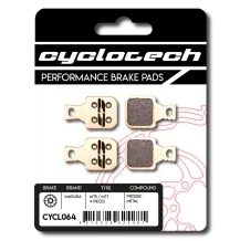 Magura MT5 - MT7 - CT5 double Sinter Bremsbeläge (4st), Cyclotech Prodisc Metal.