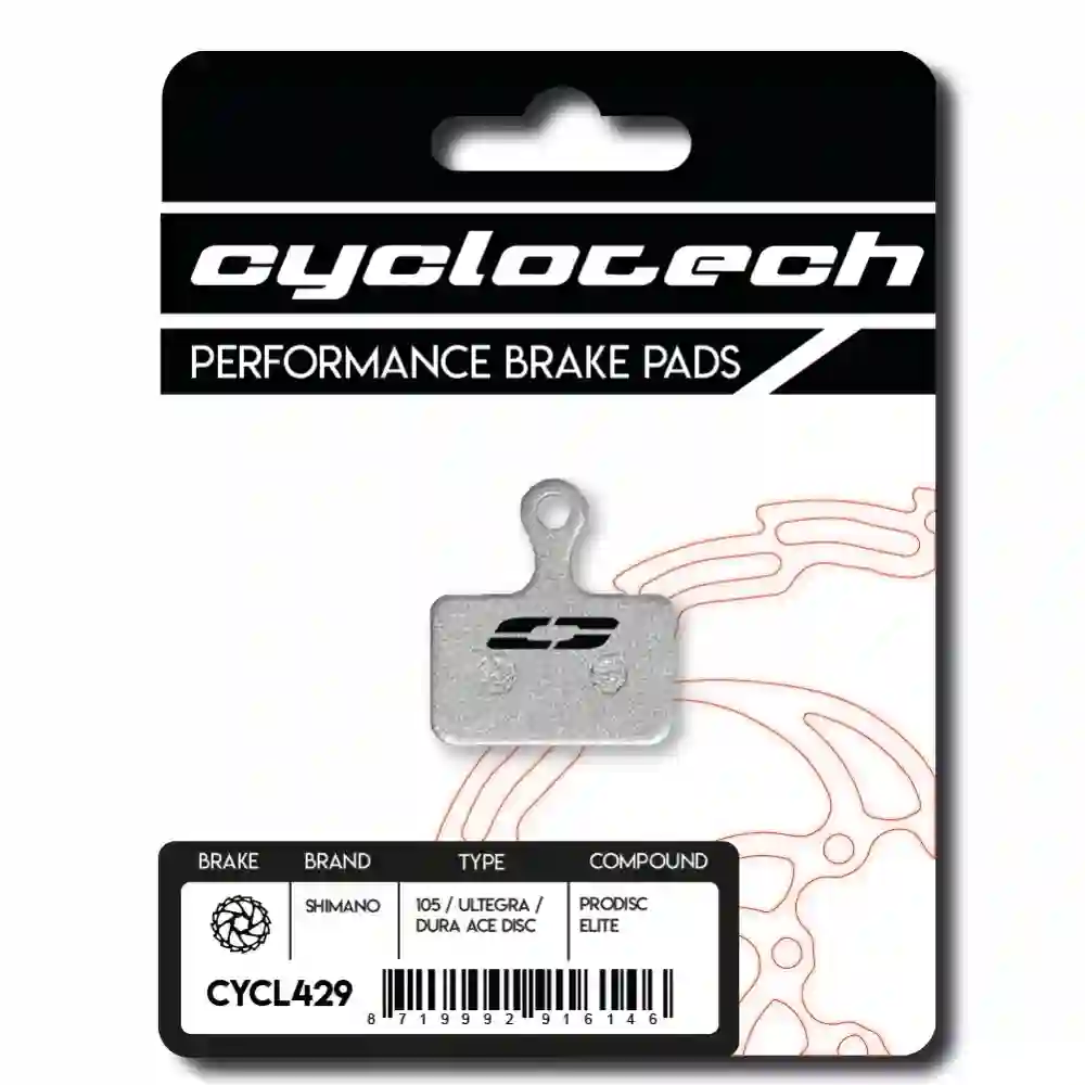 Cyclotech Prodisc Elite Bremsbeläge für Shimano Ultegra - GRX - Dura Ace - XTR, unter anderem. Ersatz für K05S-RX, K03S, K04S