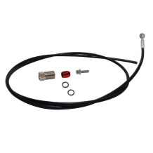 Cyclotech Kevlar-Bremsleitungskit für SRAM mit silbernem Banjo
