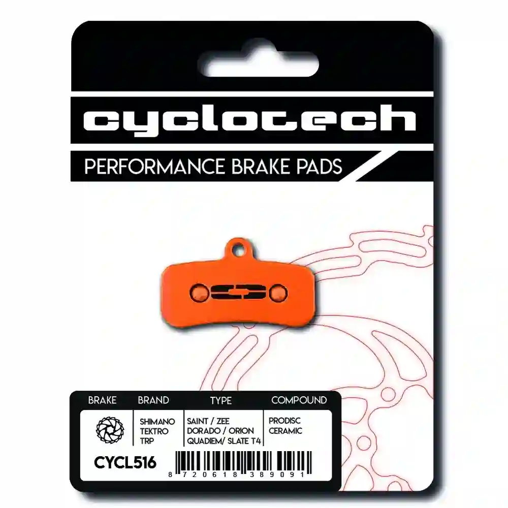 Stromer ST5, ST7 und Vorderradbremse ST3 Keramik Bremsbeläge, Cyclotech Prodisc Ceramic – Bremsbeläge und Verpackung