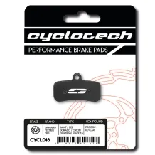 Tektro Dorado - Orion - Gemini 4 Kolben Organische Bremsbeläge, Cyclotech Prodisc Kevlar, Organic