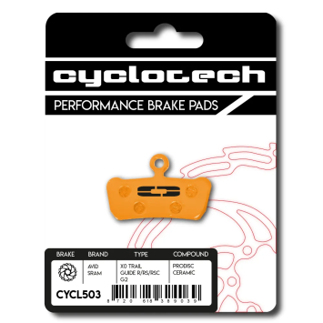 Trickstuff Direttissima - Piccola Carbon HD - C42 (ab 2022) Keramik Bremsbeläge, Cyclotech Prodisc Ceramic