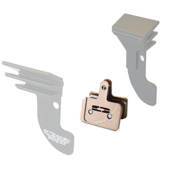 Cyclotech Subzero Metal REFILL Bremsbeläge für u.a. Shimano SLX DEORE BR-M525