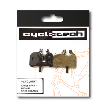 Hayes HFX Organische Bremsbeläge, Cyclotech Prodisc Kevlar