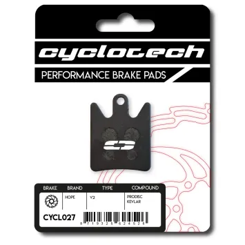 Hope V2 organische Bremsbeläge, Cyclotech Prodisc Kevlar