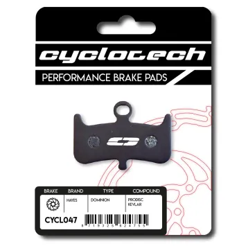 Hayes Dominion A4 - T4 Organische Bremsbeläge, Cyclotech Prodisc Kevlar