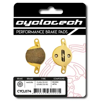 Magura Clara (01-02) + Louise (02-06) Sinter Bremsbeläge, Cyclotech Prodisc Metal.