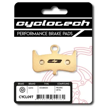Hayes Dominion A4 - T4 Sintermetall Bremsbeläge, Cyclotech Prodisc Metal