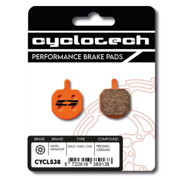 VanMoof Keramische Bremsbeläge, Cyclotech Prodisc Ceramic