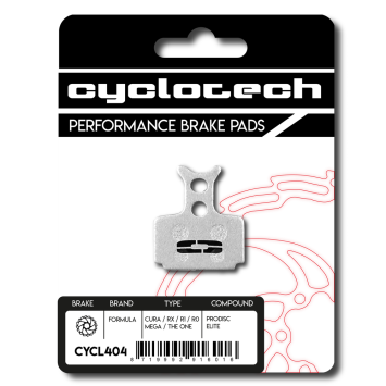 Formula Cura - R1 - RX - R0 - Mega - One Elite Bremsbeläge, Cyclotech Prodisc Elite