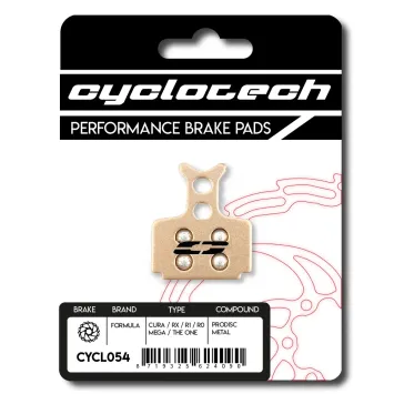 Formula Cura - Cura Road - RX - R0 Sinter Bremsbeläge, Cyclotech Prodisc Metal