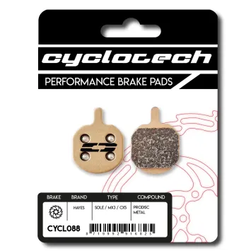 VanMoof S2 - X2 - S3 - X3 - S4 - X4 sintermetall Bremsbeläge, Cyclotech Prodisc Metal