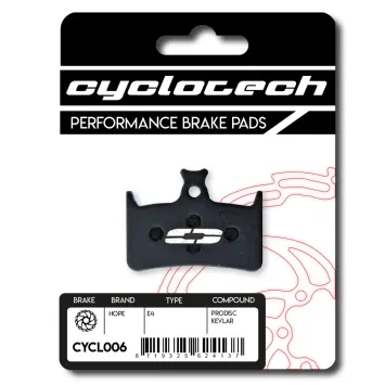 Hope E4 - RX4 organische Bremsbeläge, Cyclotech Prodisc Kevlar