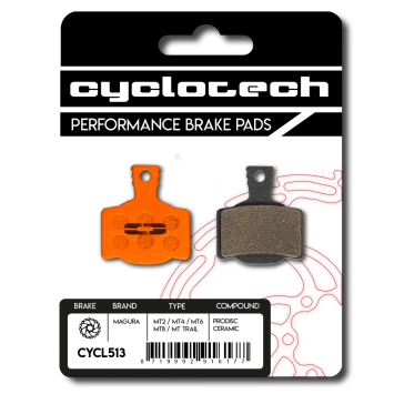 Magura MT2 - MT4 - MT6 - MT8 - CT4 Keramik Bremsbeläge, Cyclotech Prodisc Ceramic - kopie