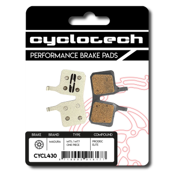 Magura MT5 - MT7 single Bremsbeläge, Cyclotech Prodisc Elite