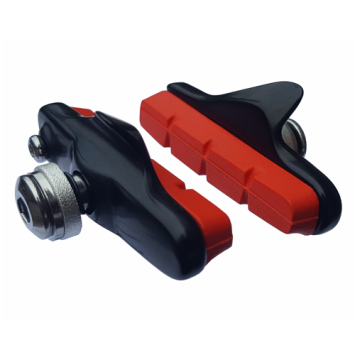 Shimano Ultegra/105/Dura Ace Bremsbeläge Prostop Road Red und HP carrier Black