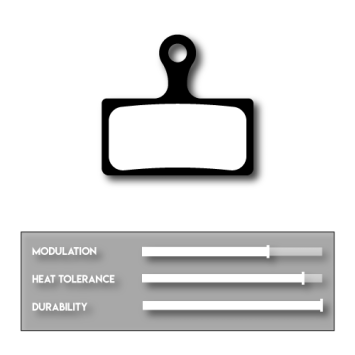 Cyclotech Subzero Metal REFILL Bremsbeläge für u.a. Shimano XT - XTR BR-M985