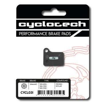 Cyclotech Prodisc Kevlar Bremsbeläge für u.a. Shimano DEORE BR-M555