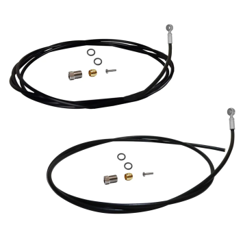 Bremsleitung Ersatzset für Shimano BH-90, 90-Grad-Banjo, PROBRAKE KEVLAR