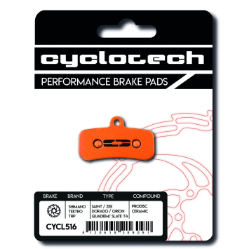 TRP DH-R - Evo - Quadiem - Slate T4 - G-Spec Keramik Bremsbeläge, Cyclotech Prodisc Ceramic