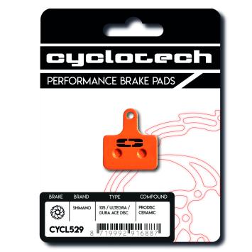 Cyclotech Prodisc Ceramic Bremsbeläge für u.a. Shimano GRX, Ultegra - Dura Ace - XTR