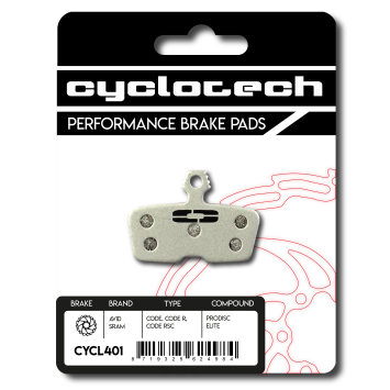 Avid Code - Code R - Code RSC organische Bremsbeläge, Cyclotech Prodisc Elite