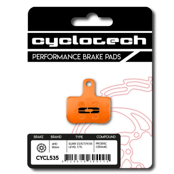 Sram Level - Level T - Level Ultimate - DB Keramik Bremsbeläge, Cyclotech Prodisc Ceramic