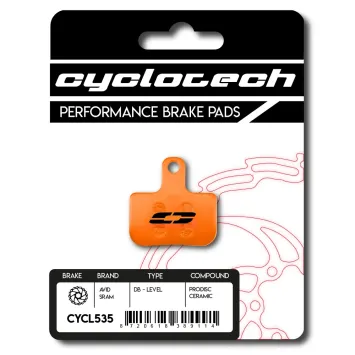 Sram Level - Level T - Level Ultimate - DB Keramik Bremsbeläge, Cyclotech Prodisc Ceramic