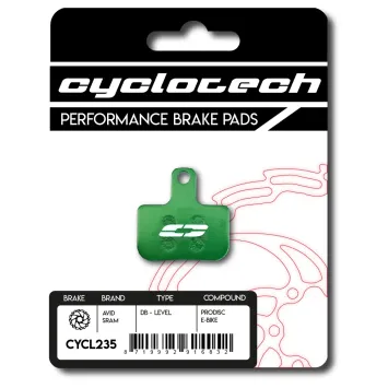 Sram Level - Level T - Level Ultimate - DB E-bike Bremsbeläge, Cyclotech Prodisc E-bike