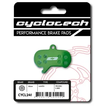 Sram Maven E-bike Bremsbeläge, Cyclotech Prodisc E-bike