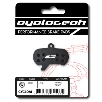 Sram Maven organische Bremsbeläge, Cyclotech Prodisc Kevlar