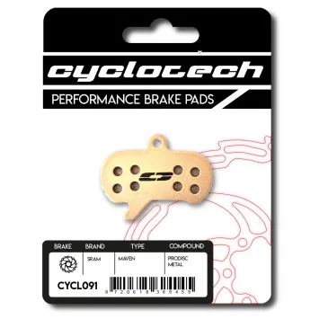 Sram Maven Sinter Bremsbeläge, Cyclotech Prodisc Metal