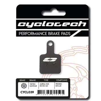 Tektro Volans - Auriga Sub - Auriga E-Sub - Auriga Twin organische Bremsbeläge, Cyclotech Prodisc Kevlar