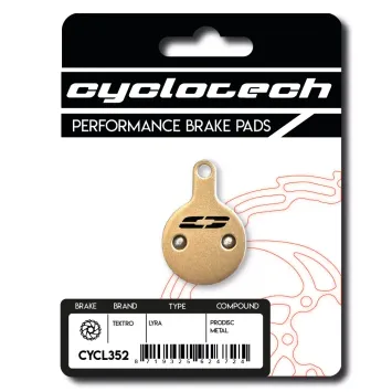 Tektro Lyra - IOX - Novela bremsbeläge Cyclotech Prodisc Metal